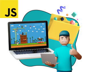 Программирование на JavaScript. Учимся создавать игры! - Школа программирования для детей, компьютерные курсы для школьников, начинающих и подростков - KIBERone г. Лида